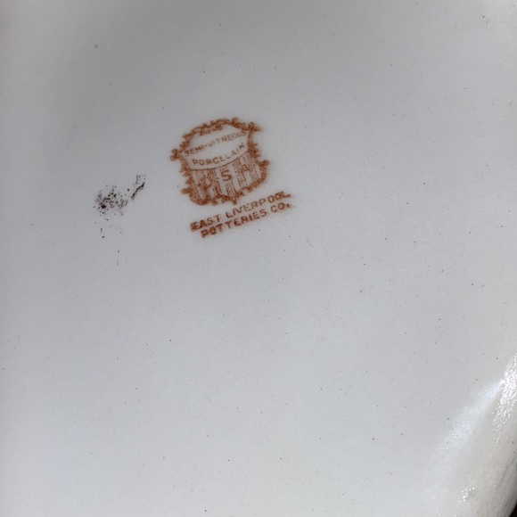 East Liverpool Potteries Porcelain Bowl - Picture 4 of 9